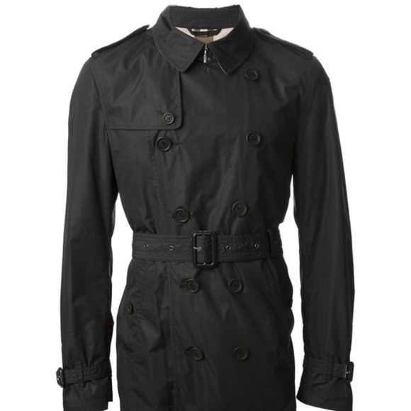 SOLD - New Burberry Brit short trench coat size M - Picture 4 of 8